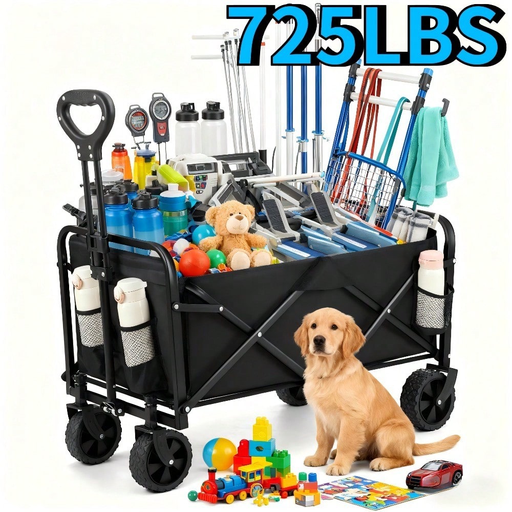 Sports Equipment Trolley - Carro de mano multifuncional y práctico,