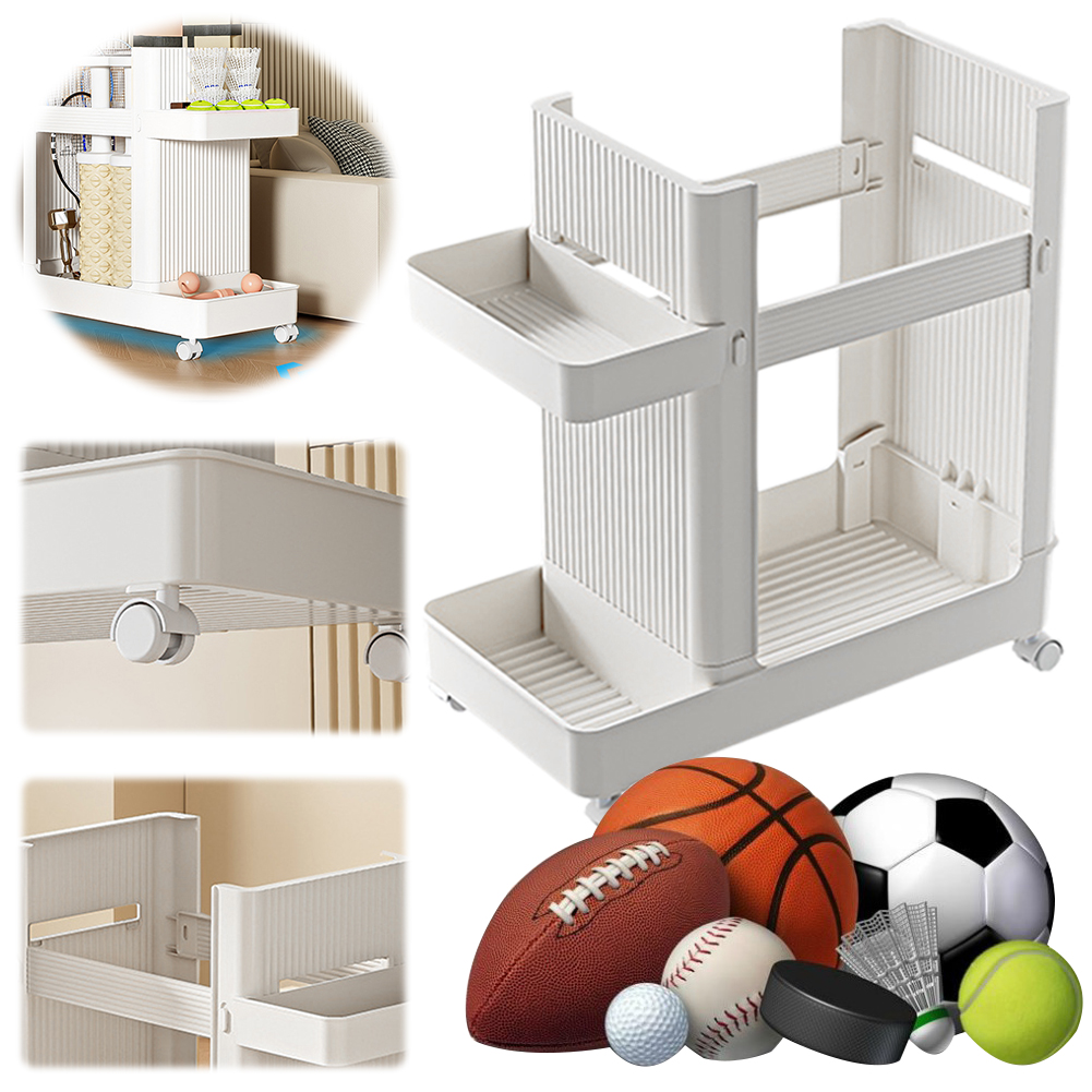 Sports Equipment Trolley - Carrito Organizador de Equipos de Gimnasio