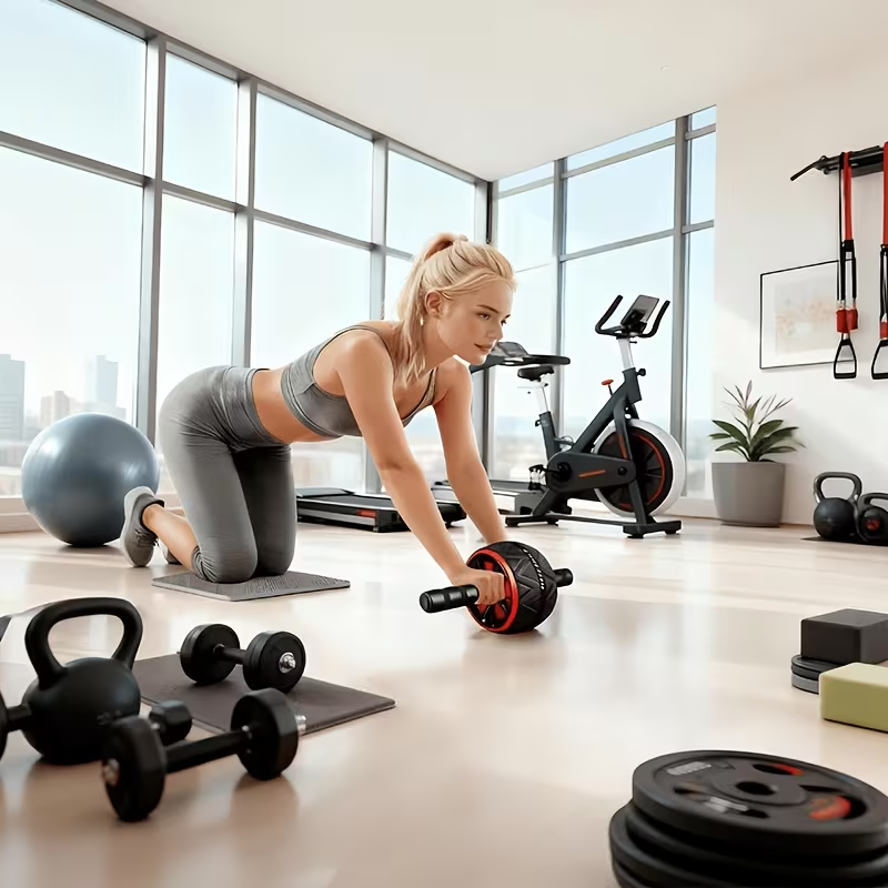 Rueda Abdominal y Tapete para  - Sports Equipment Near Me reseña y precio