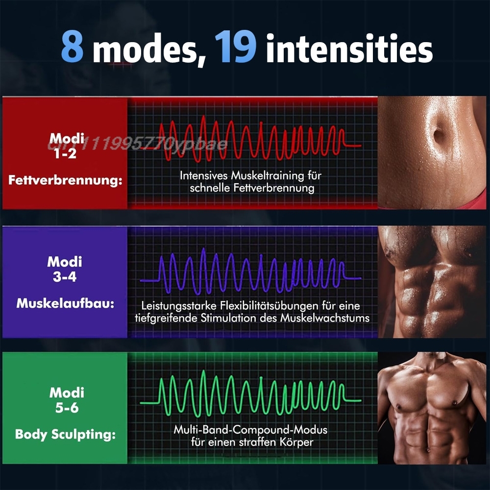 Estimulador Muscular EMS - Cin - Sports Equipment Near Me reseña y precio