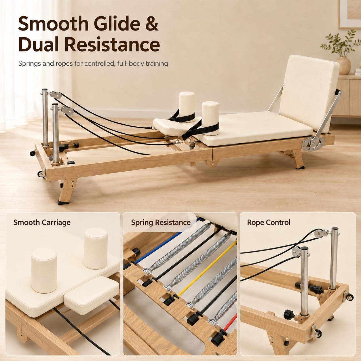 Máquina de Pilates Reformer Pl - Sports Equipment Near Me reseña y precio
