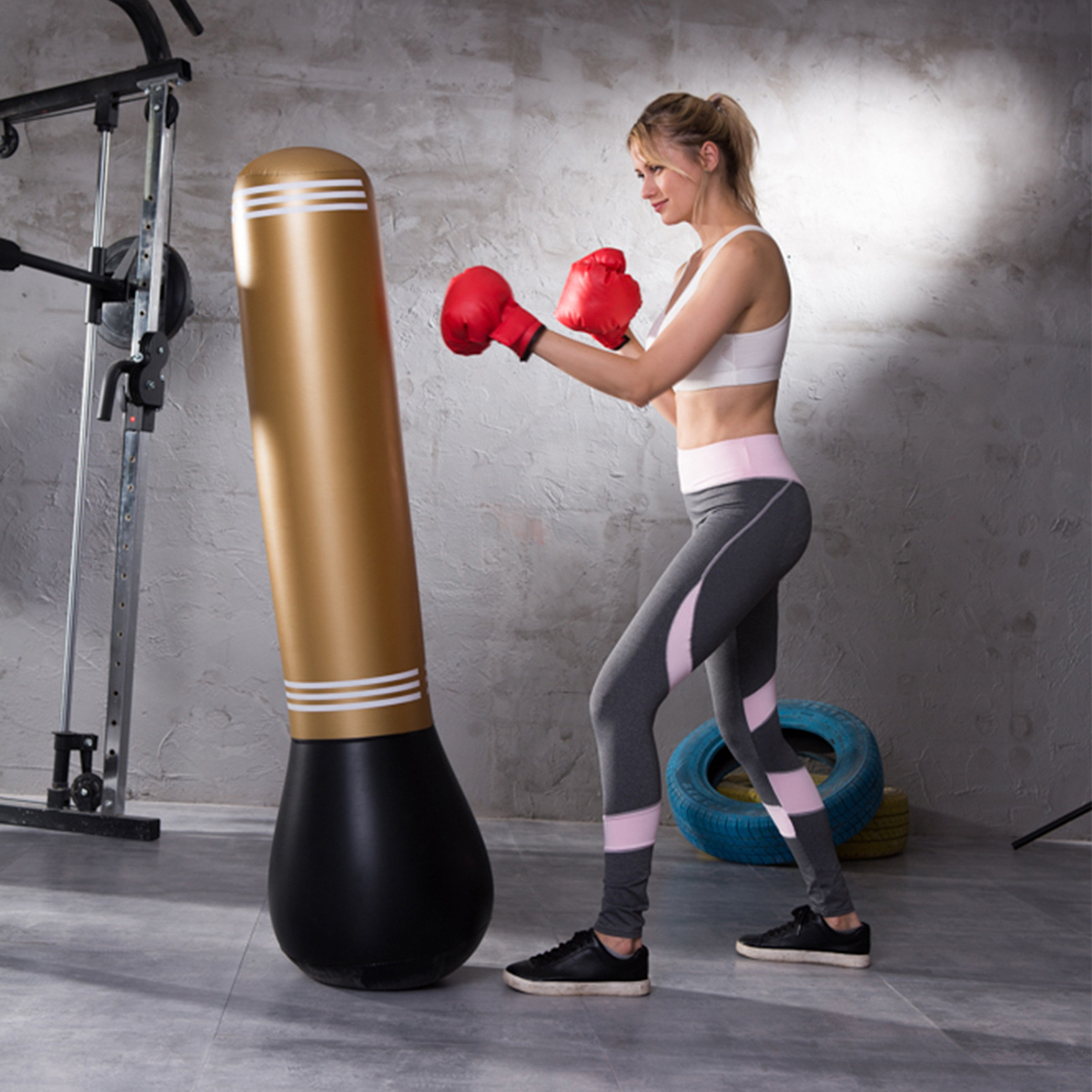 Saco de boxeo inflable para Pa - Sports Equipment Kids reseña y precio