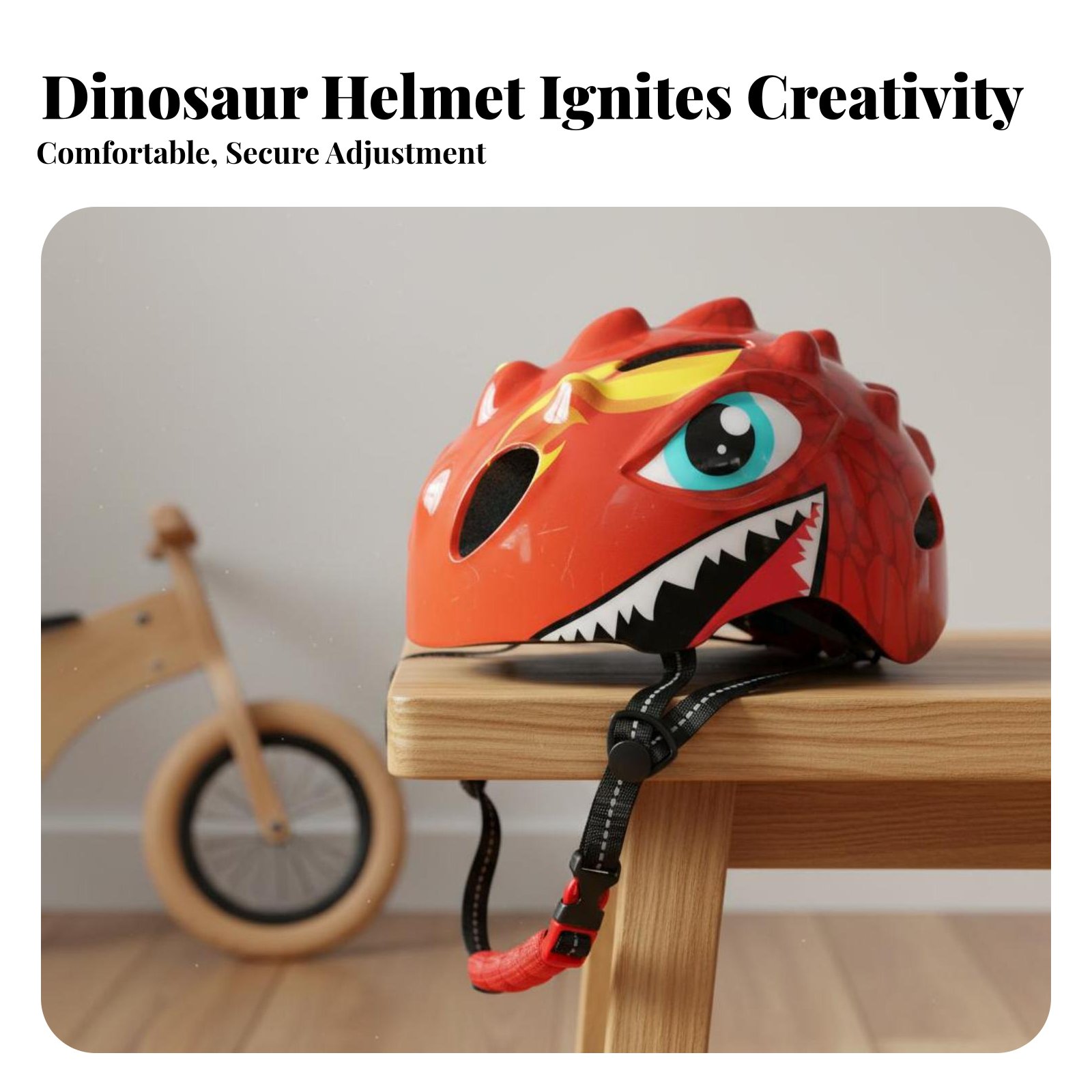Casco de Dinosaurio de Dibujos - Sports Equipment Kids reseña y precio