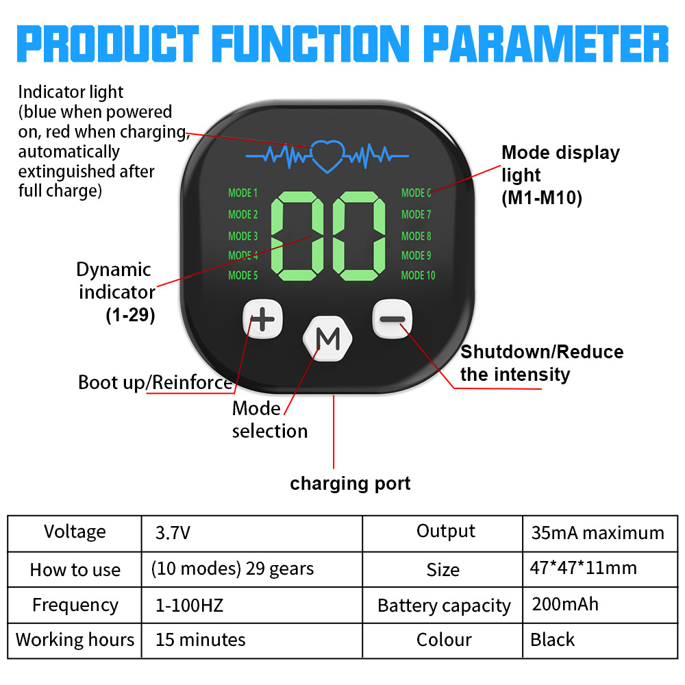 Estimulador Muscular EMS, Entr - Sports Equipment Near Me reseña y precio